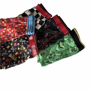 Colorful Boys' Boxer Briefs Multi-Pack - Green Gecko & Gaming Prints